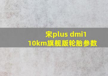 宋plus dmi110km旗舰版轮胎参数